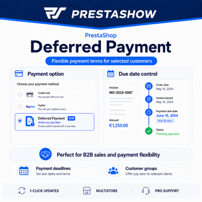 Paiement Différé PrestaShop