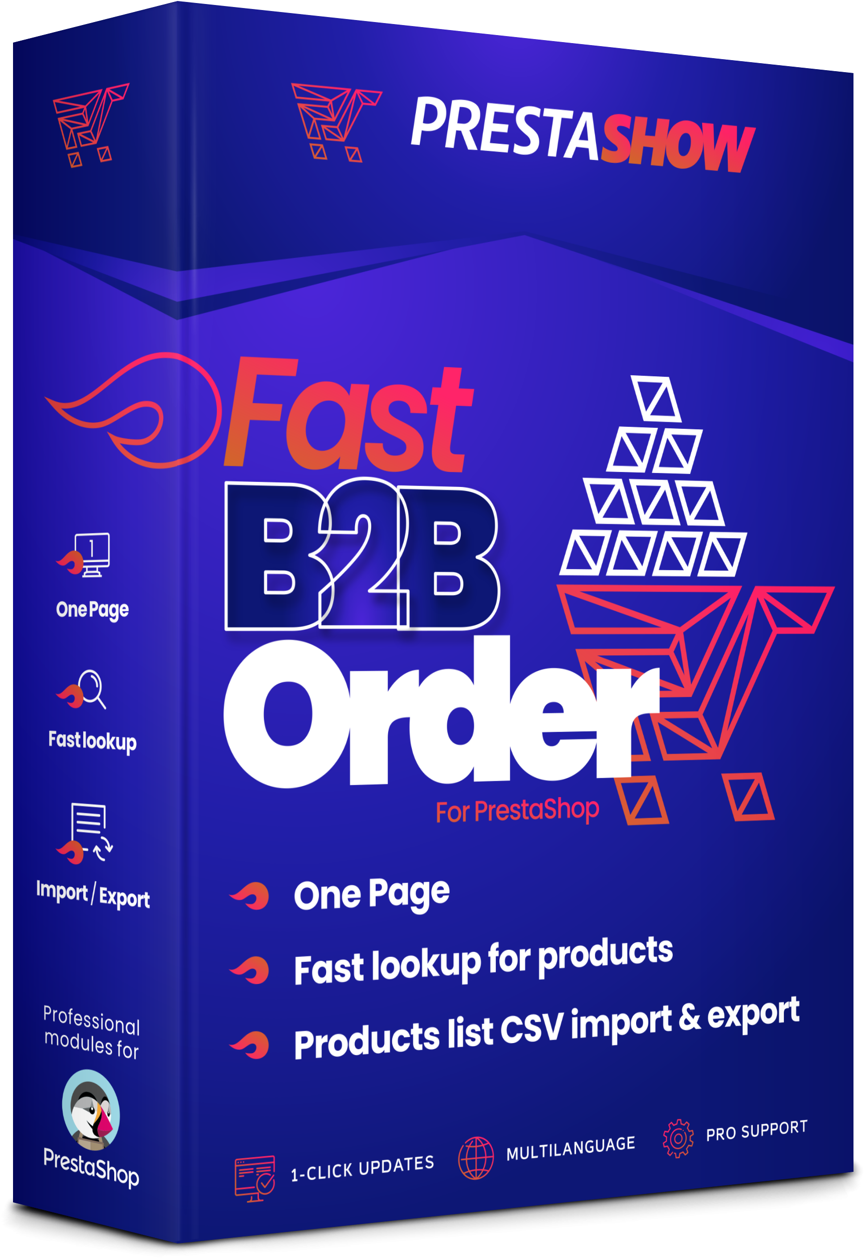 PrestaShop Wholesale Shopping - B2B Order in One Page
