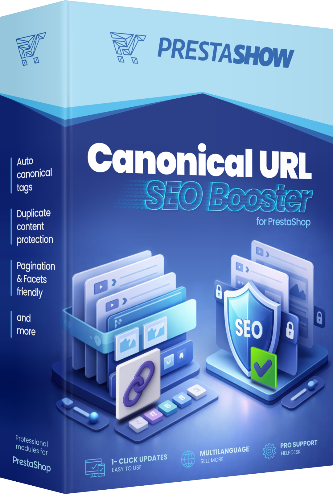 PrestaShop Canonical URLs - eliminate duplicate content