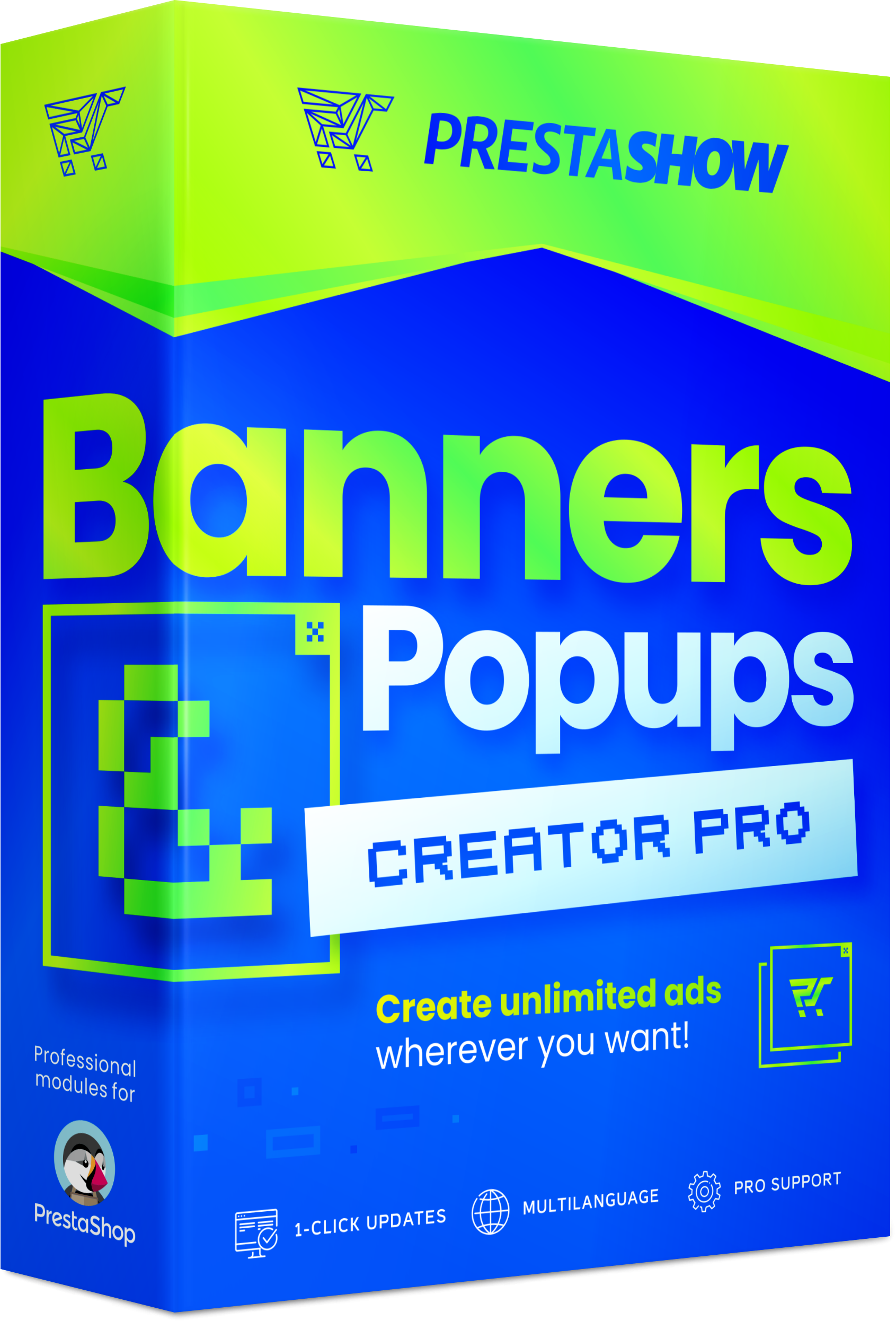 PrestaShop Banners Interattivi - Sliders, POPUPs