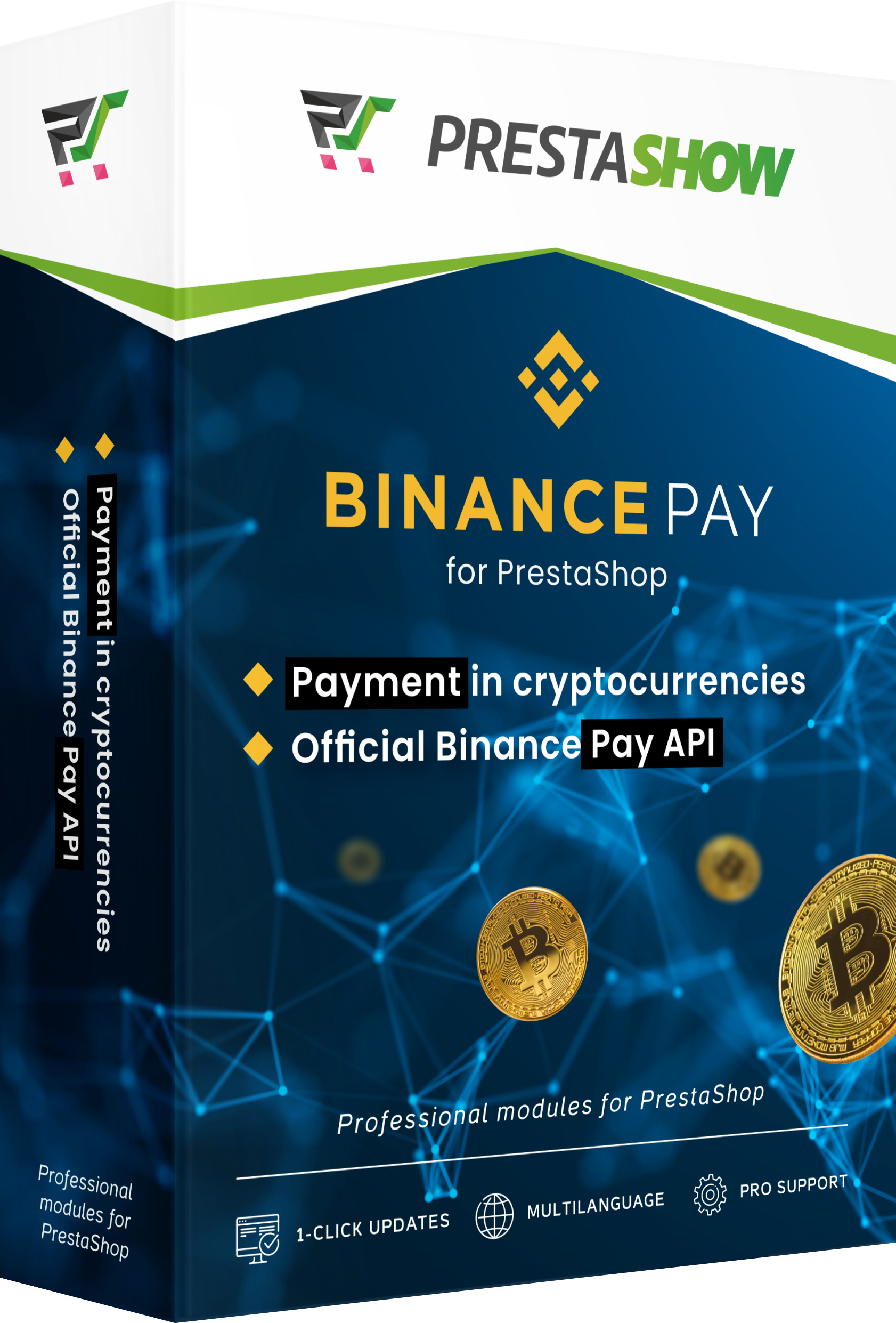 PrestaShop Binance Pay - cryptocurrency payments