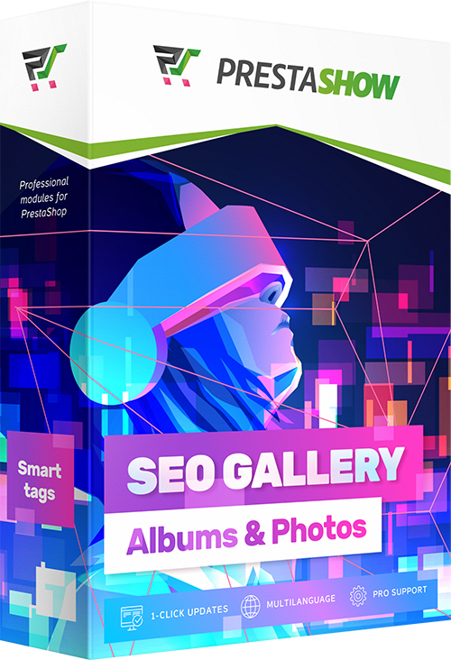 PrestaShop Interactive Gallery - Albums and Photos