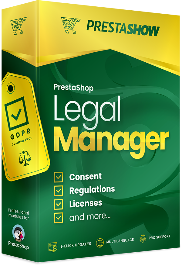 PrestaShop GDPR - Consent and Regulation Manager
