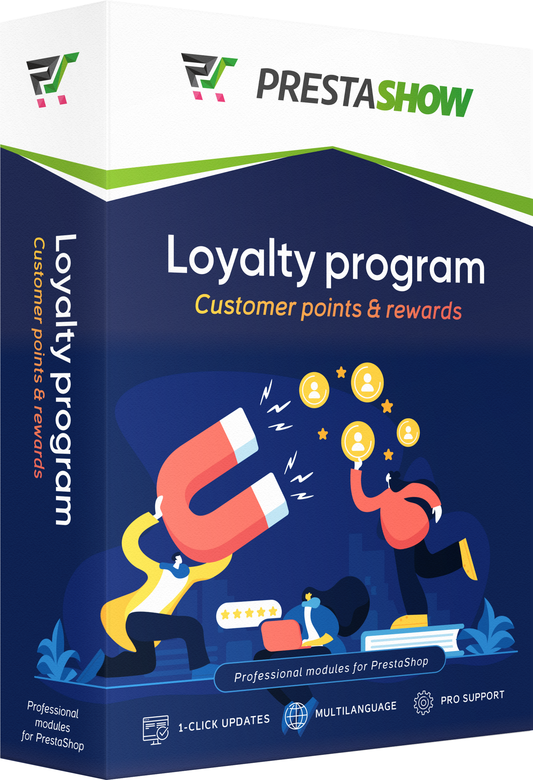PrestaShop Loyalty Program - rewards for activity and purchases
