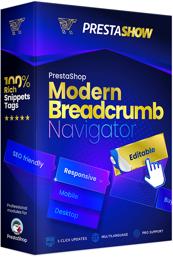 PrestaShop Breadcrumb Pro - Convenient Navigation