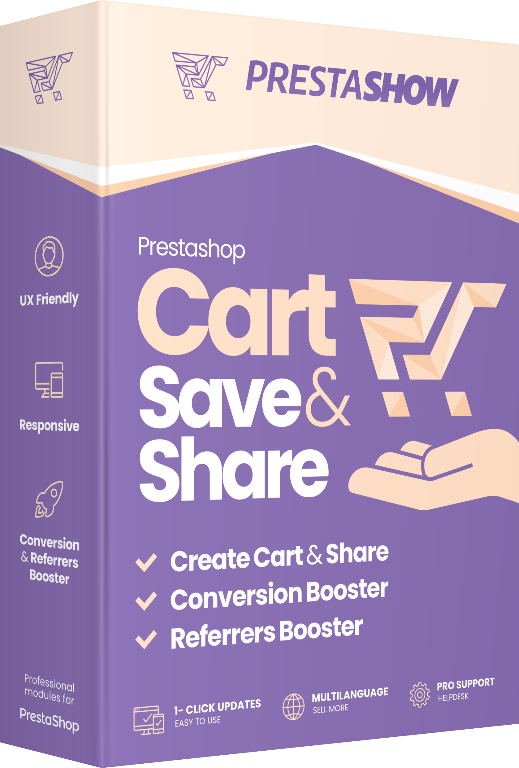 PrestaShop Cart Sharing - Quick Offers and Product Lists