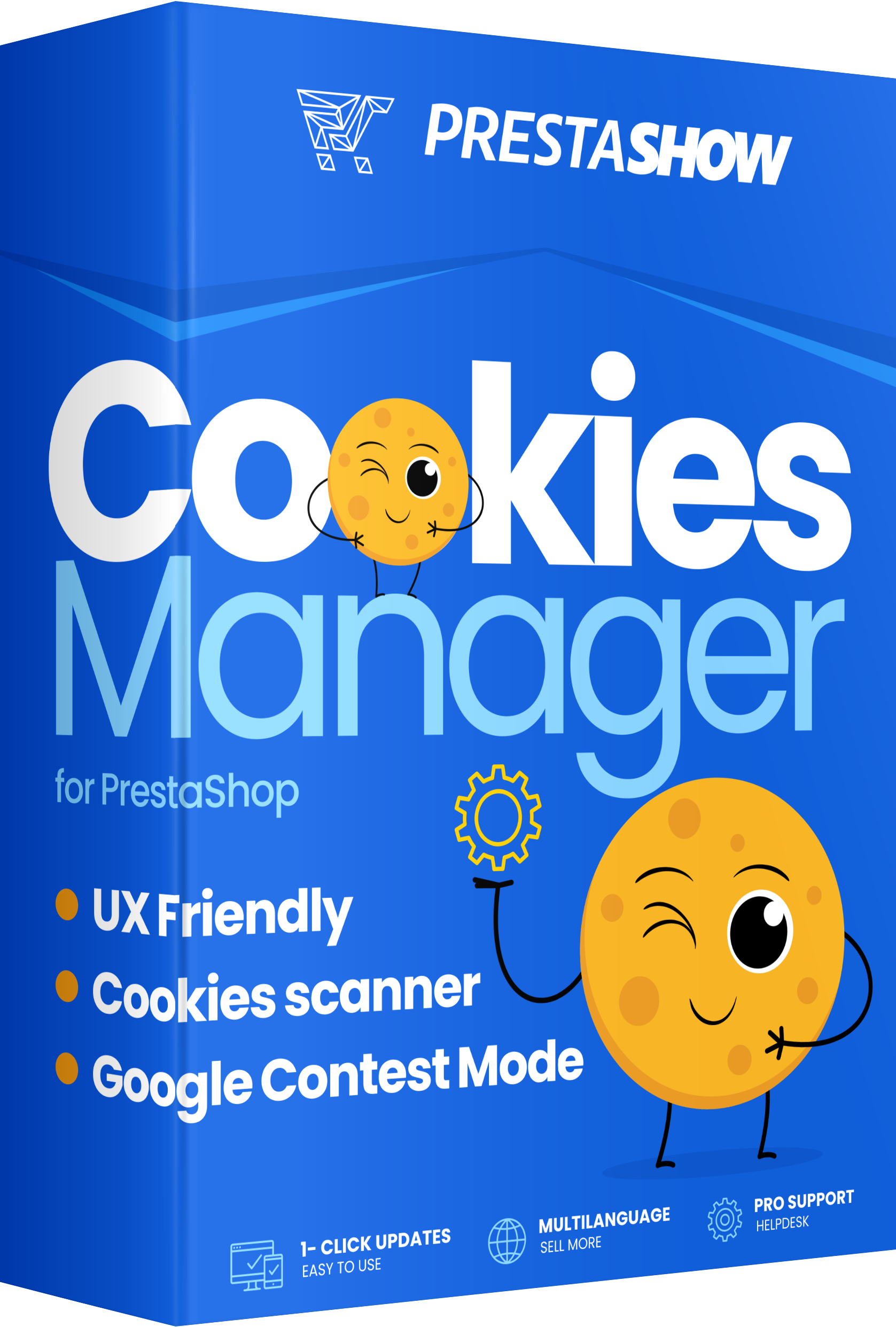 PrestaShop Cookies Manager & Google Consent Mode