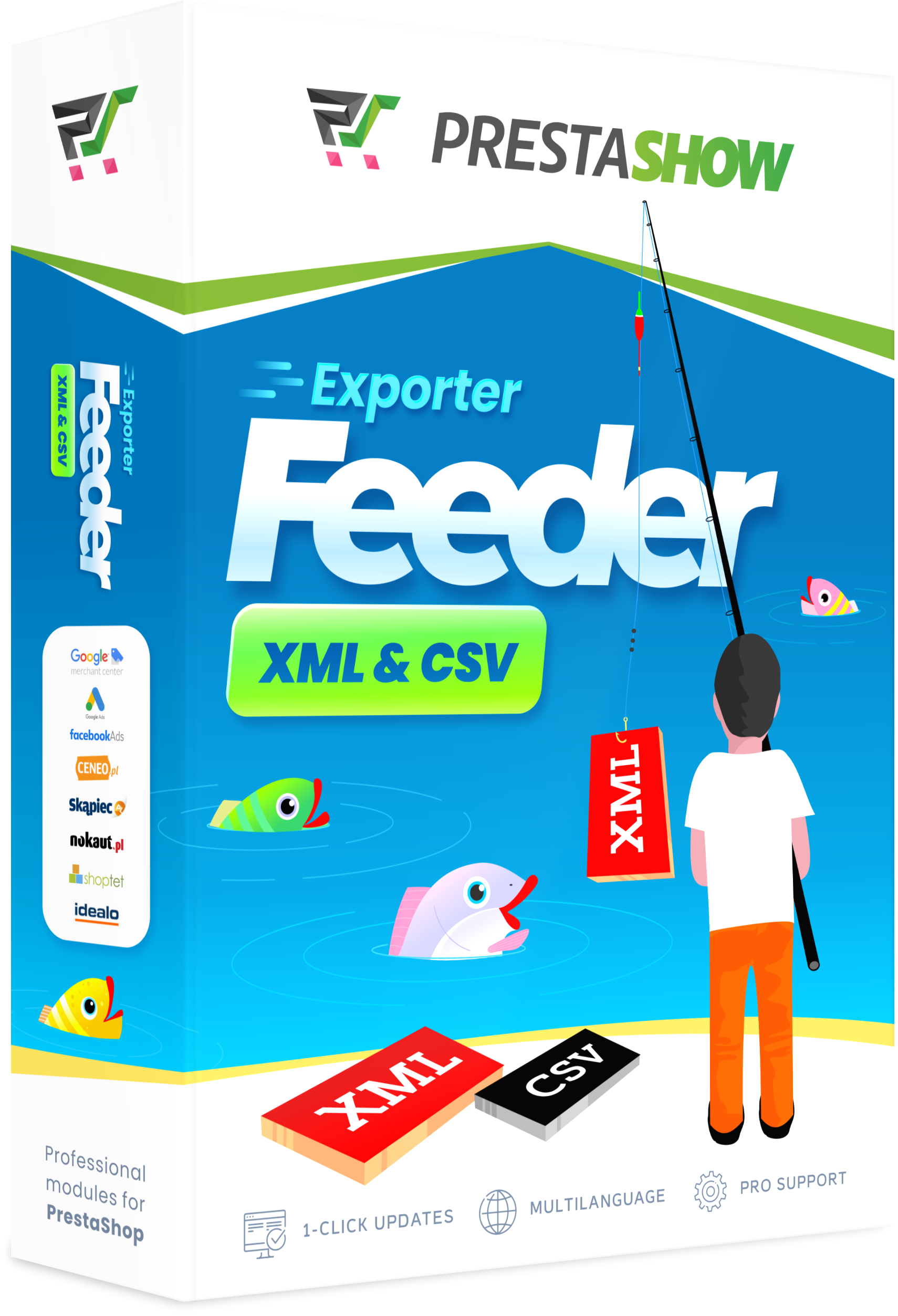 PrestaShop Feeder - XML Export for Google Merchant and More