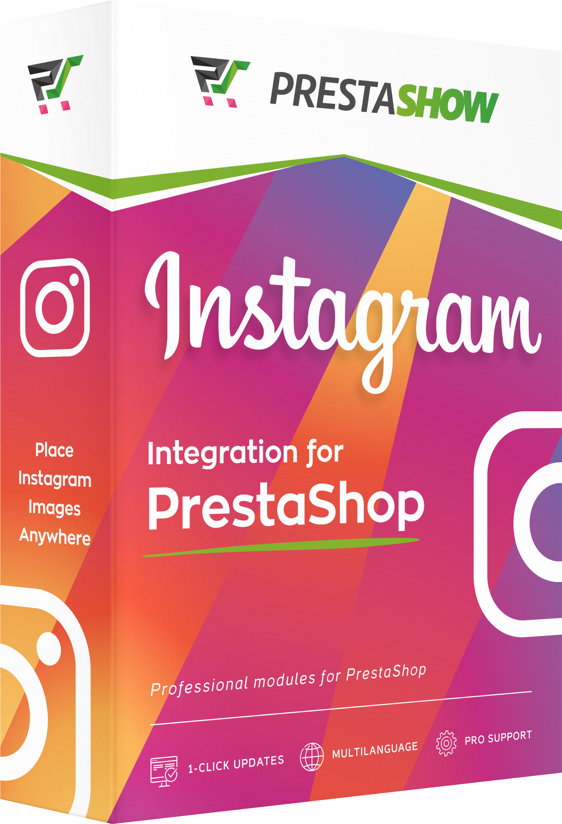 PrestaShop Instagram Feed Integrator